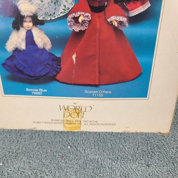 Gone with the Wind World Doll Limited Edition doll Rare Vintage 1989 Collectible - Picture 12 of 14